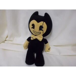 Bendy and the Ink Machine Sammy Lawrence Plush Stuffed Animal Toy Black Yellow